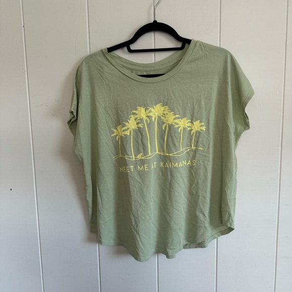 Fighting Eel Tops - Fighting Eel Meet Me Kaimanas Maddie Thyme Tee XS BNWT